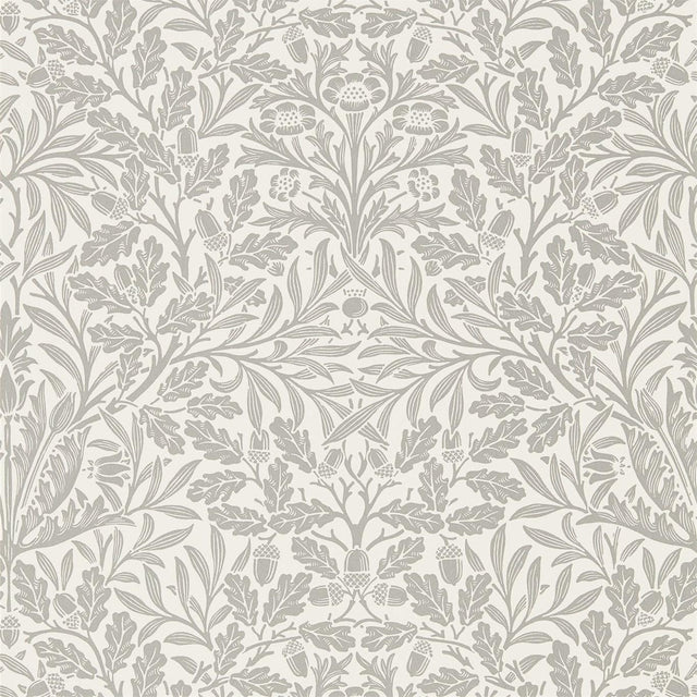 Morris & Co Pure Net Ceiling Ecru/Pewter Wallpaper