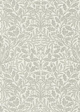 Morris & co Pure Net Ceiling Ecru/Pewter Wallpaper