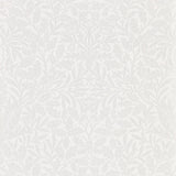 Morris & Co Pure Net Ceiling Chalk/Silver Wallpaper