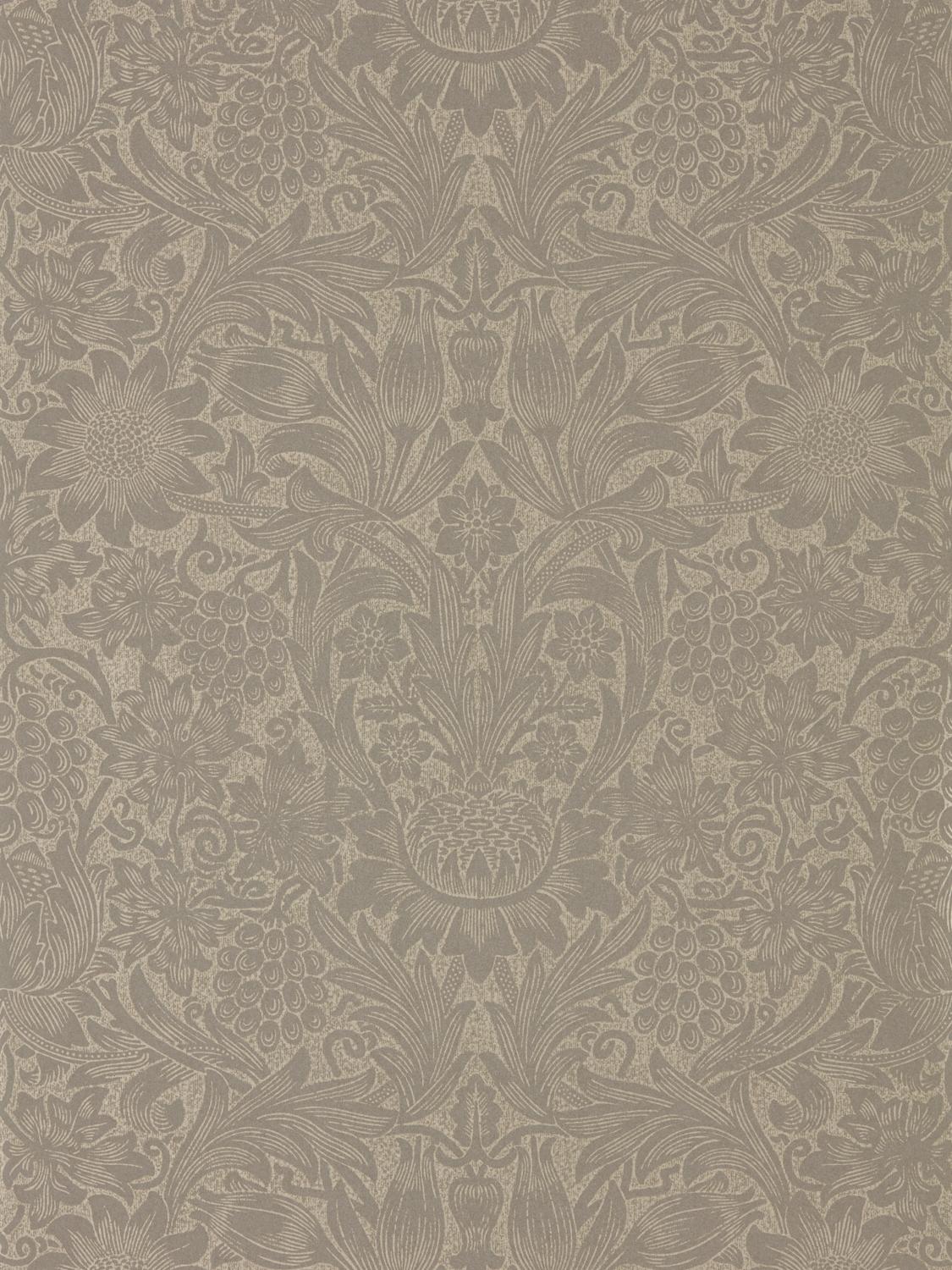 Morris & co Pure Sunflower Mole/Gold Wallpaper