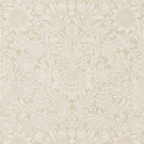 Morris & Co Pure Sunflower Parchment/Gold Wallpaper