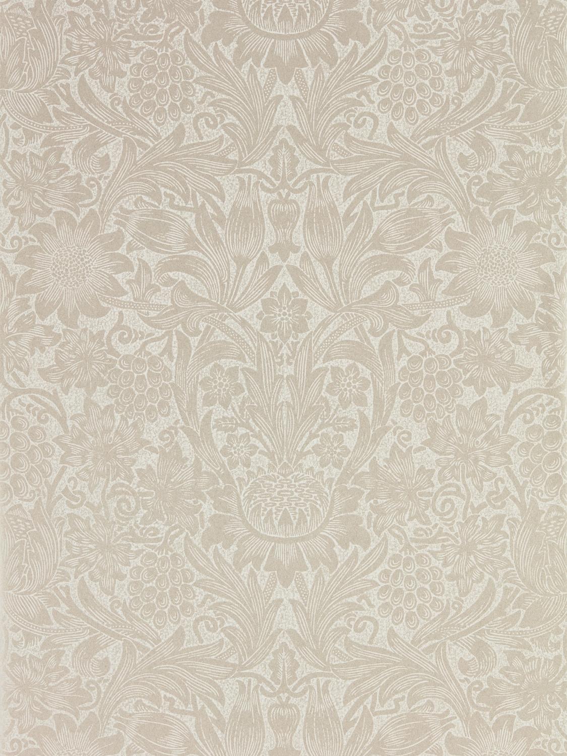 Morris & co Pure Sunflower Pearl/Ivory Wallpaper