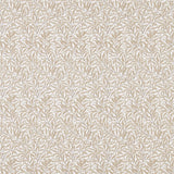Morris & Co Pure Willow Boughs Embroidery Wheat Fabric