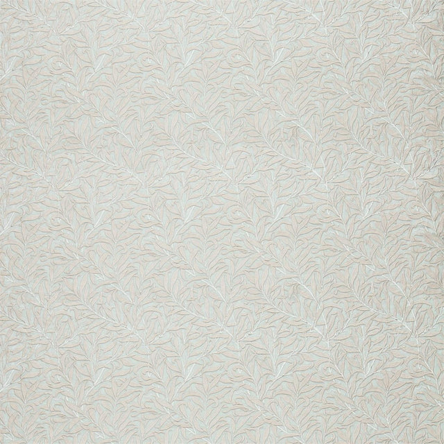 Morris & Co Pure Willow Boughs Embroidery Wild Mint Fabric