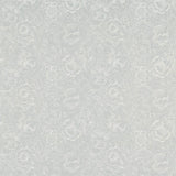 Morris & Co Pure Poppy Embroidery Wild Mint Fabric
