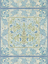 Morris & co Wilhelmina Indigo Indigo Wallpaper
