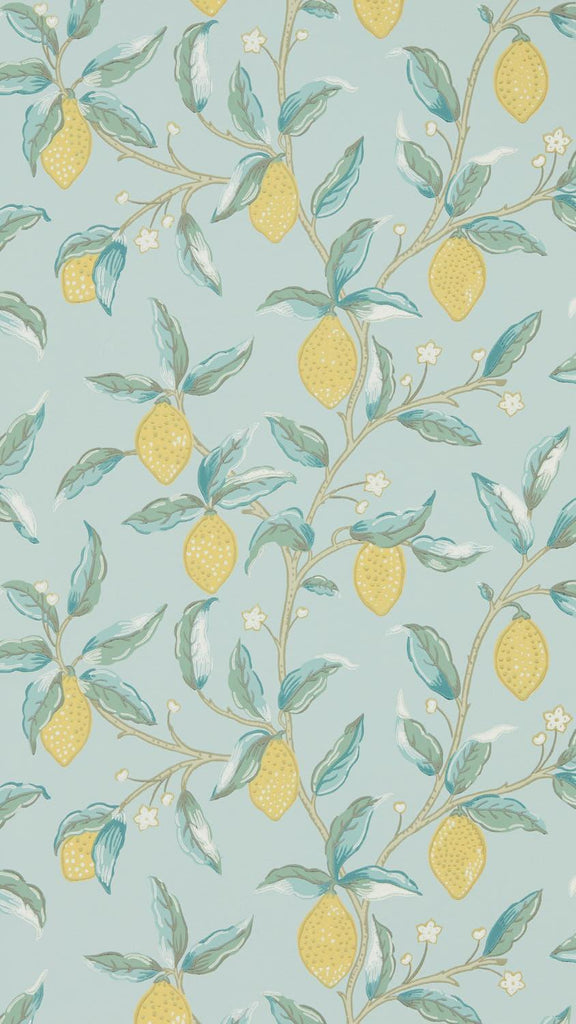 Morris & Co Lemon Tree Wedgewood Wallpaper