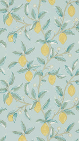Morris & co Lemon Tree Wedgewood Wallpaper