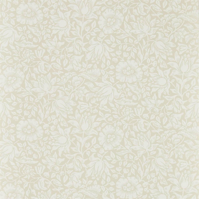 Morris & Co Mallow Cream Ivory Wallpaper