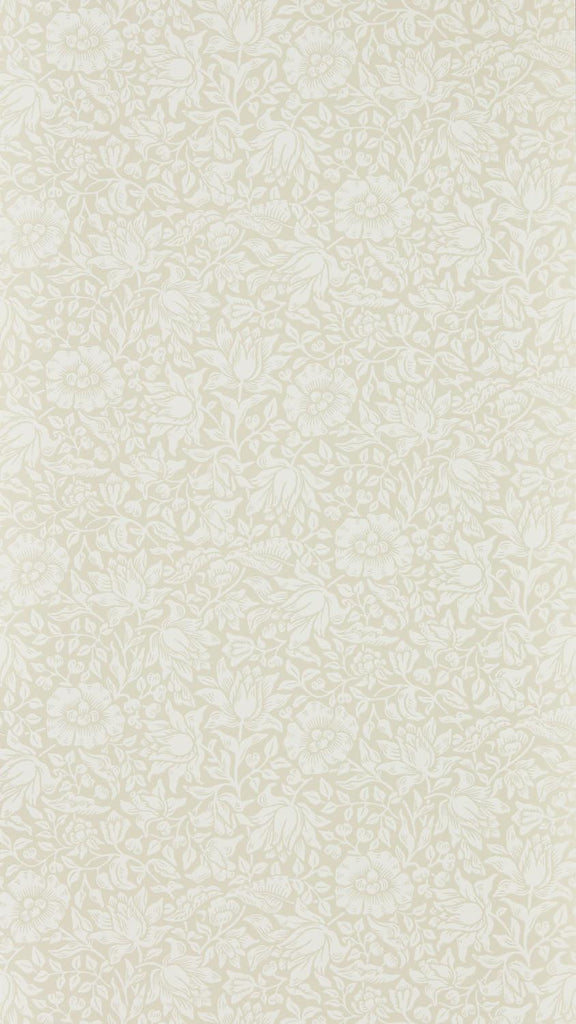 Morris & co Mallow Cream Ivory Wallpaper