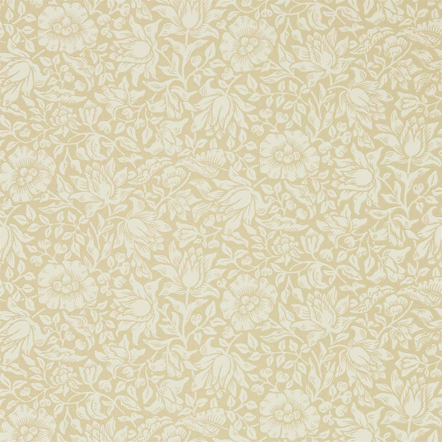 Morris & Co Mallow Soft Gold Wallpaper