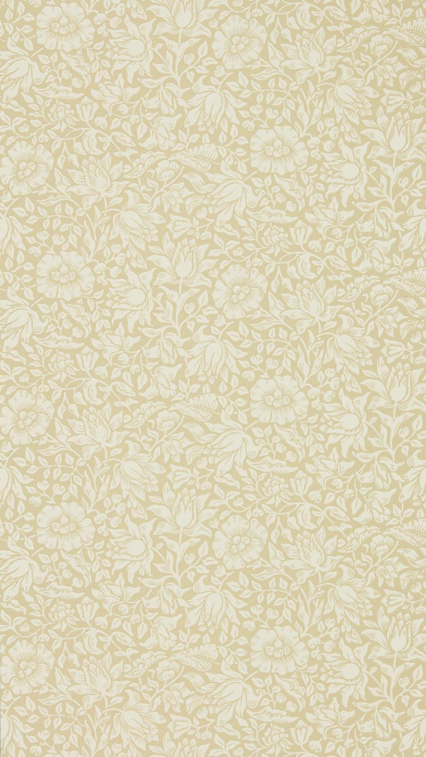 Morris & co Mallow Soft Gold Wallpaper
