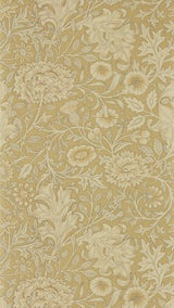 Morris & co Double Bough Antique Gold Wallpaper