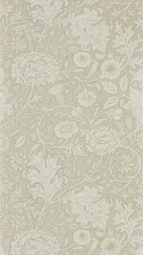 Morris & co Double Bough Pewter Wallpaper