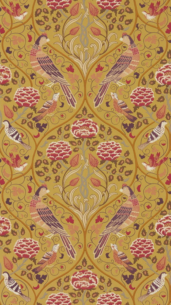 Morris & Co Seasons by May Saffron Wallpaper