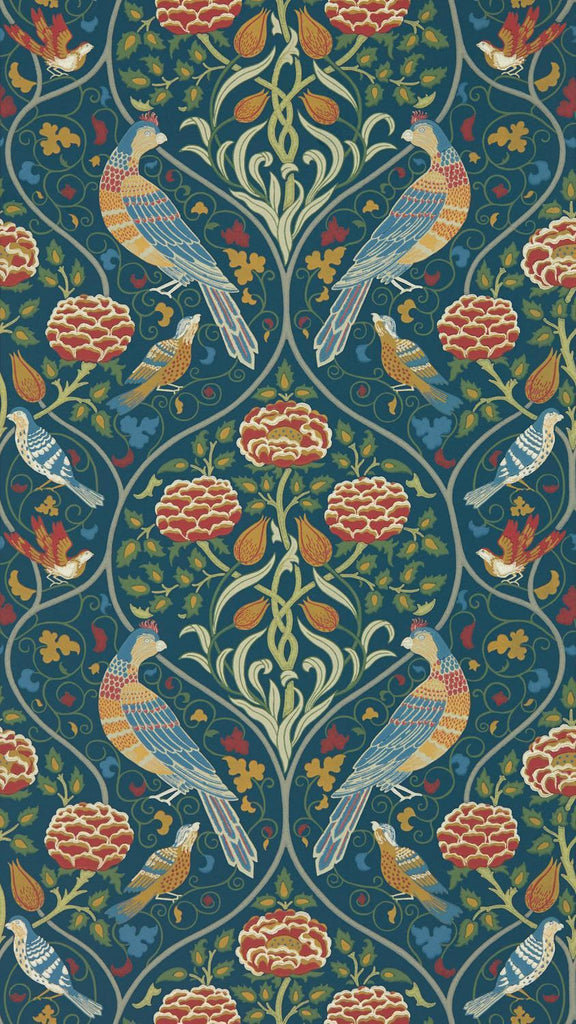 Morris & Co Seasons by May Indigo Wallpaper