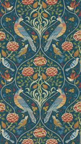 Morris & co Seasons by May Indigo Wallpaper