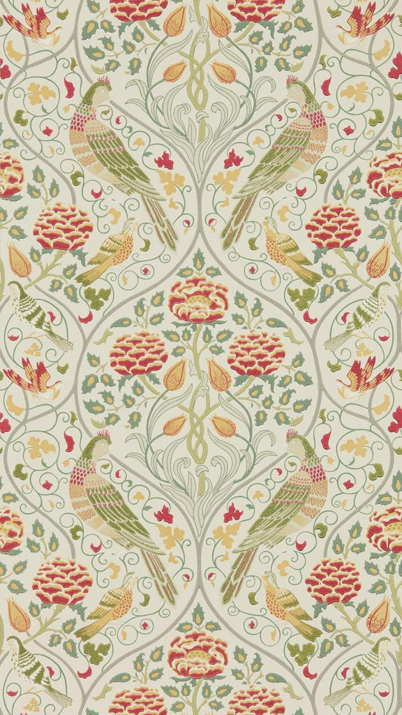 Morris & Co Seasons by May Linen Wallpaper