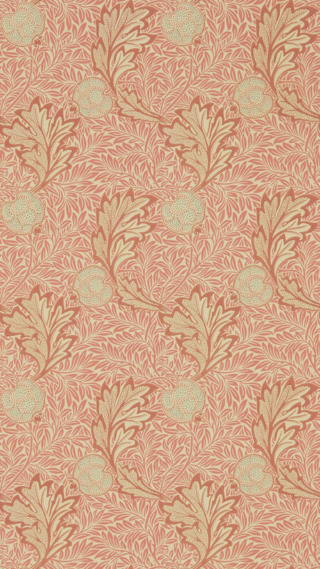 Morris & co Apple Rust Gold Wallpaper