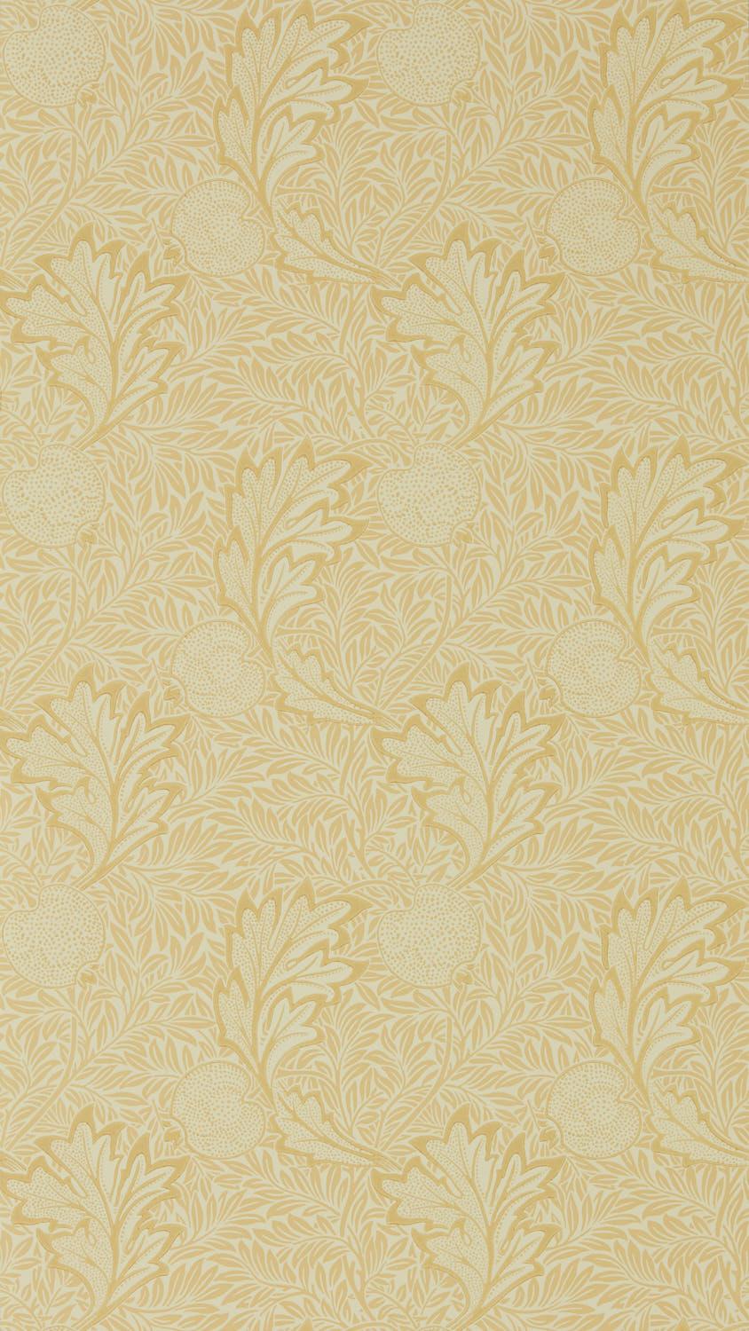 Morris & co Apple Honey Gold Wallpaper