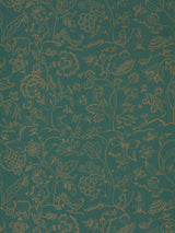 Morris & co Middlemore Moss Gold Wallpaper