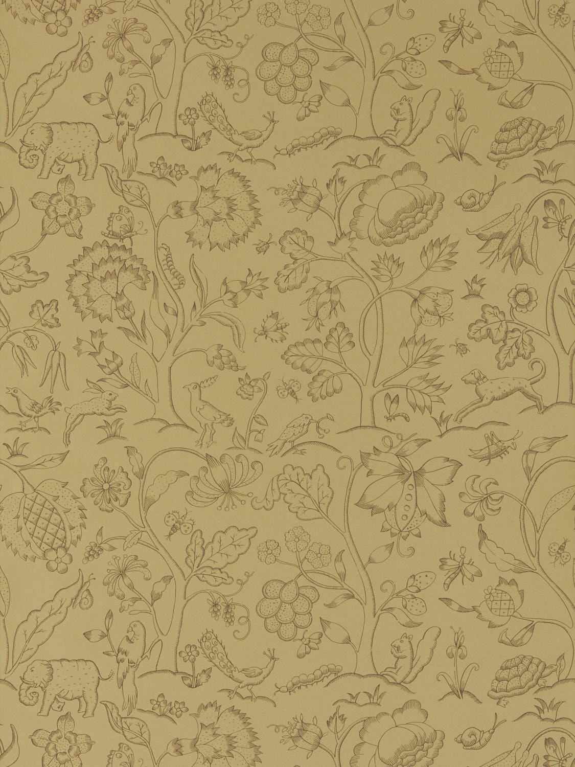Morris & co Middlemore Antique Gold Wallpaper