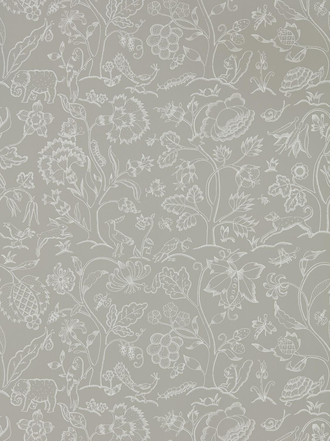 Morris & co Middlemore Linen Chalk Wallpaper