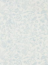 Morris & co Middlemore Cornflower Chalk Wallpaper