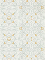 Morris & co Brophy Trellis Ivory Sage Wallpaper