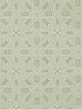 Morris & co Brophy Trellis Sage Linen Wallpaper