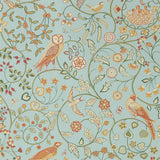 Morris & Co Newill Peppermint Russet Wallpaper