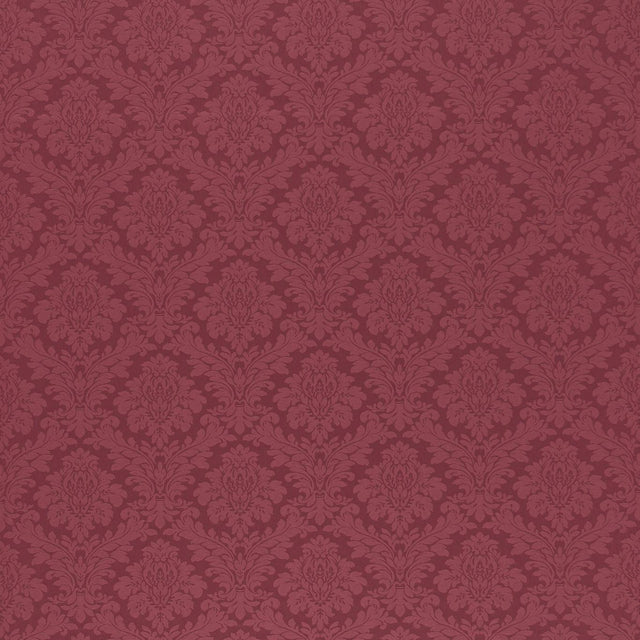 Sanderson Lymington Damask Raspberry Fabric