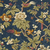Sanderson Lophura Navy Fabric