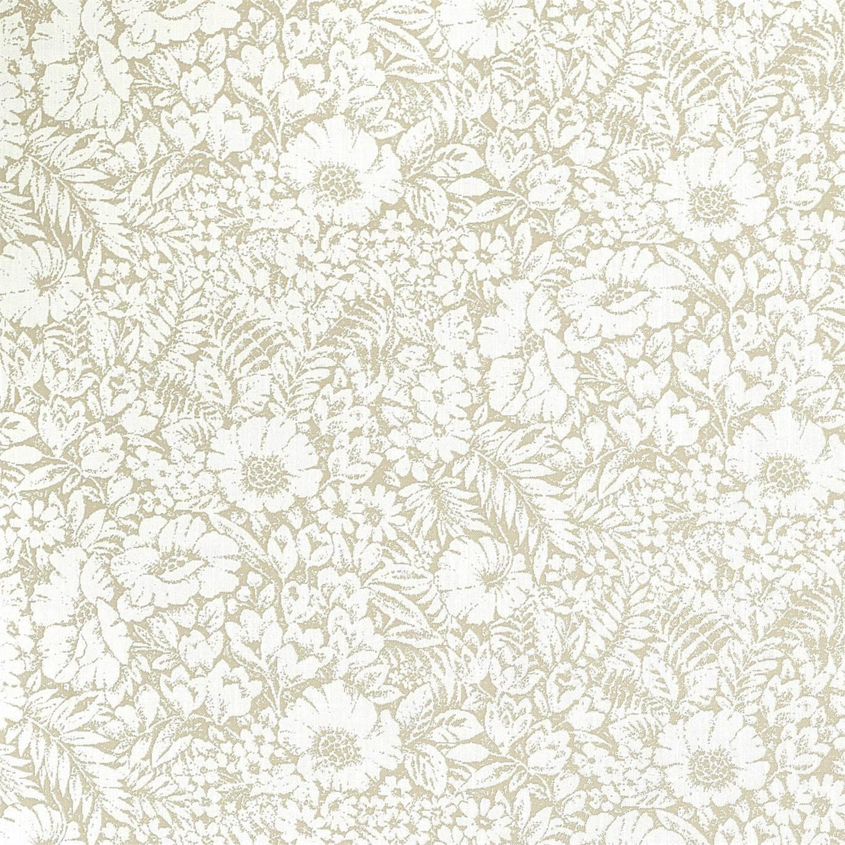 Sanderson Meadow Fields Linen Fabric