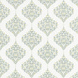 Sanderson Orchard Tree Gardenia Green Fabric