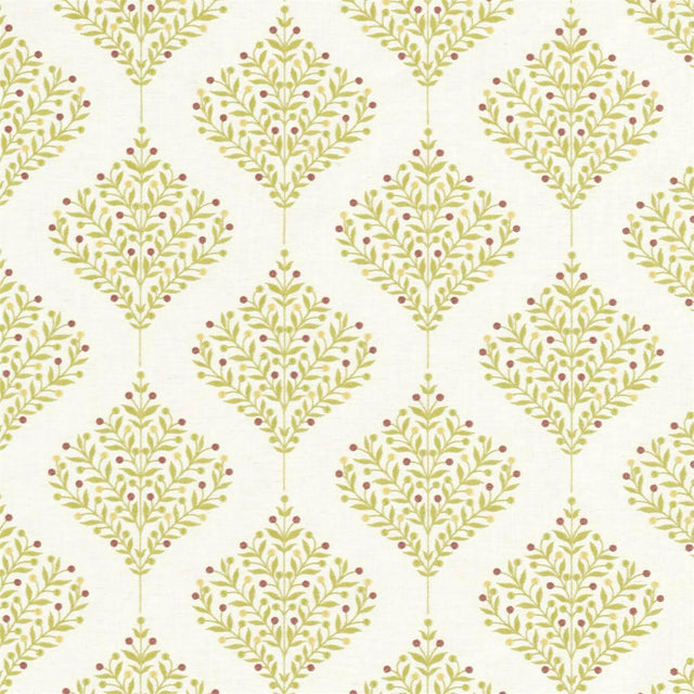 Sanderson Orchard Tree Lime Fabric