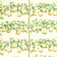Sanderson Perry Pears Ochre/Leaf Green Fabric