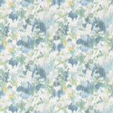 Sanderson Poet`s Garden Teal/Indigo Fabric