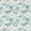 Sanderson Poet`s Garden Teal/Indigo Fabric
