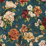 Sanderson Summer Peony Newby Green Fabric