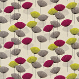 Sanderson Dandelion Clocks Black Currant Fabric