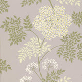 Sanderson Cowparsley Amethyst Wallpaper