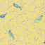 Sanderson Finches Yellow Wallpaper