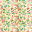 Sanderson Rose & Peony Sage/ Coral Fabric