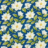 Sanderson Grandiflora Bright Blue Fabric