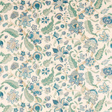 Sanderson Newnham Courtney Eucalyptus/Cadet Blue Fabric