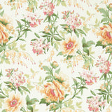 Sanderson Olivia Botanical Green/Orange Wallpaper