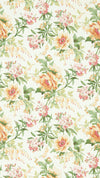 Sanderson Olivia Botanical Green/Orange Wallpaper