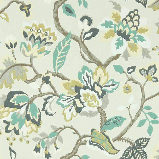 Sanderson Amanpuri Grey Mist Wallpaper