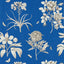 Sanderson Etchings & Roses French Blue Wallpaper